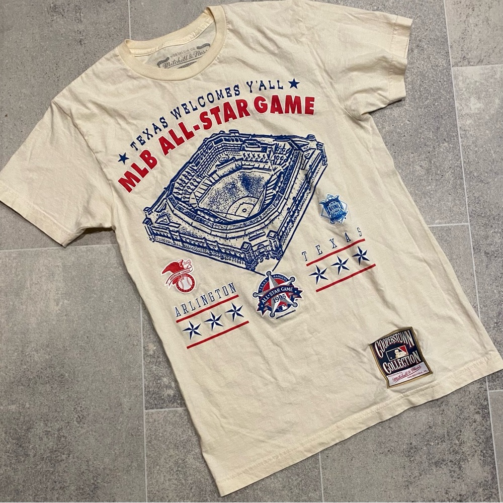 Mitchell & Ness Cream MLB All-Star Game Tee